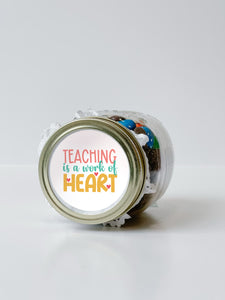 Personalized Jar Top Stickers