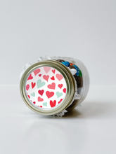 Load image into Gallery viewer, Valentine&#39;s Personalized Jar Top Stickers