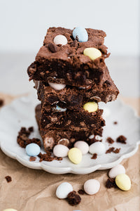 Mini Egg Brownies - Regular Size Photo