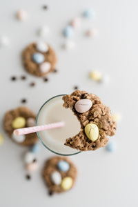 Mini Egg Cookies - Mini Size Closeup