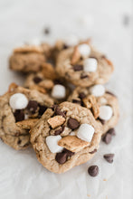Load image into Gallery viewer, S&#39;mores Cookies - Mini Size Closeup