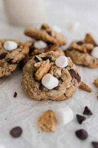 Smores Cookies Closeup