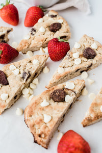Strawberries & Cream Scones - Regular Size